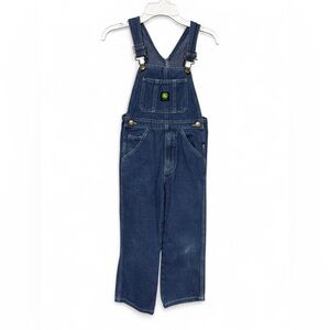 John Deere Kids Blue Denim Overalls